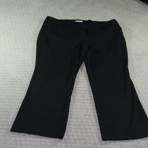New York & Company Size 18 Black Stretch Ponte Dress Pants